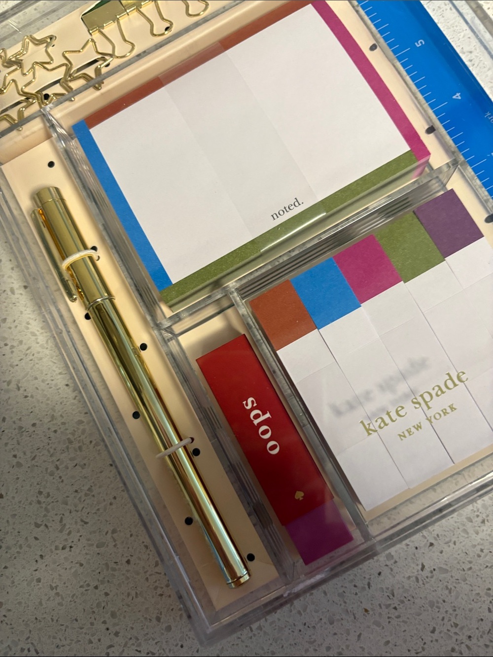 New Kate Spade Stars Tackle Box - Picture 7 of 8